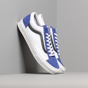 Vans Style 36 Trainers Men White/Blue/Purple/Black Low Top W-8 M-6.5